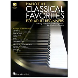 Hal Leonard Piano Fun - Classical Favorites for Adult Beginners Book/Audio Online