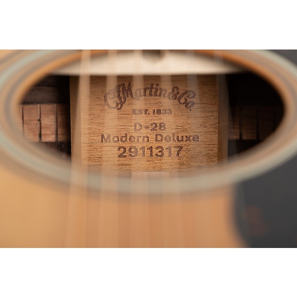 Martin D-28 Modern Deluxe Dreadnought Acoustic Guitar Natural