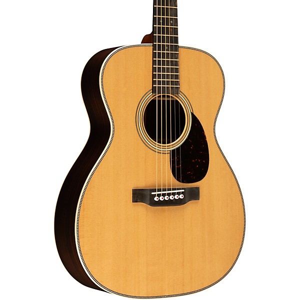 Martin OM-28 Modern Deluxe Orchestra Acoustic Guitar Natural 