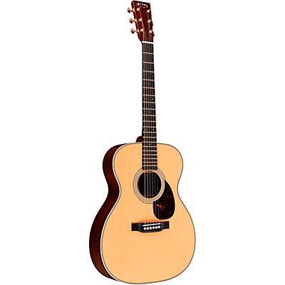 Martin Om-28 Modern Deluxe Orchestra Acoustic Guitar Natural for sale
