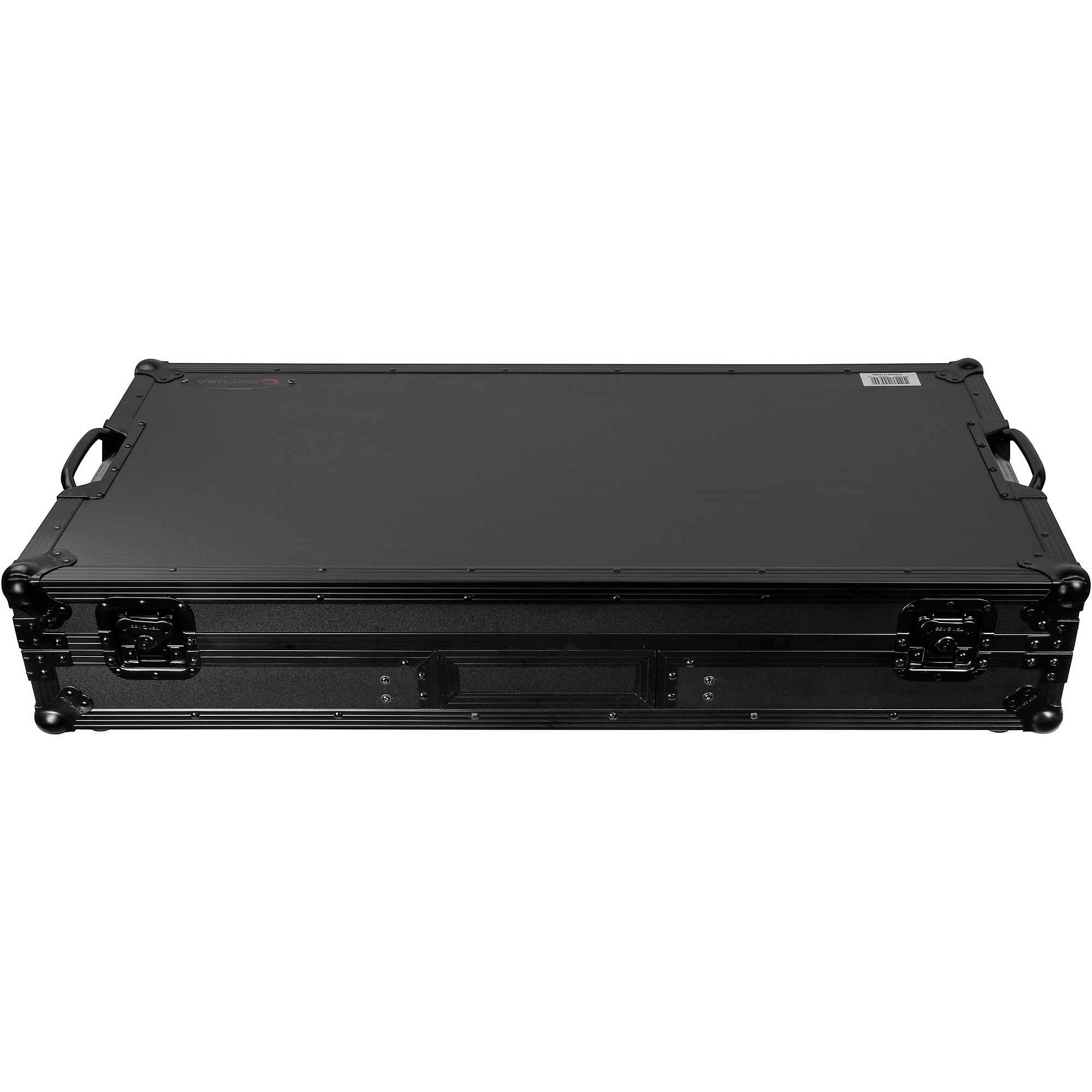 Open Box Odyssey FZRANE1272WBL Black DJ Battle Coffin for Rane