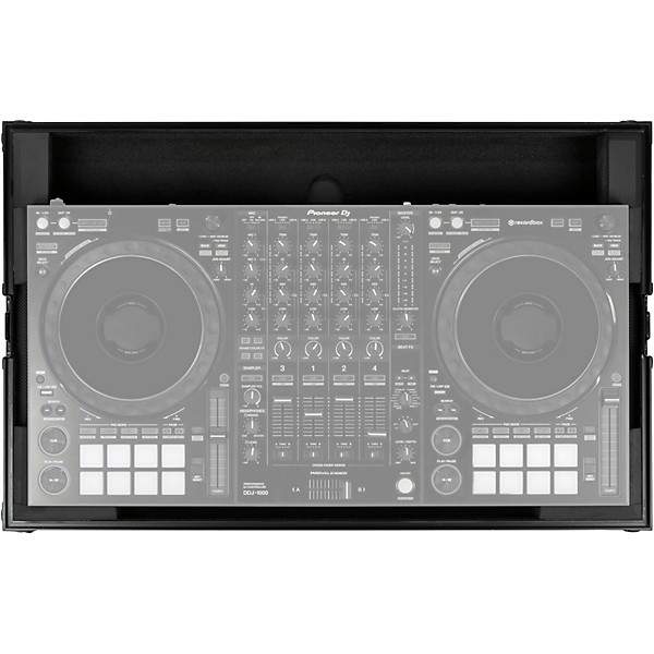 Odyssey FZDDJ1000BL Black Label Low Profile Series Pioneer DDJ-1000 DJ Controller Case