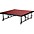 National Public Seating 24"-3... National Public Seating 24"-32" Height Adjustable 4' x 4' TransFix Stage Platform Red Carpet