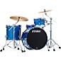 TAMA Starclassic Walnut/Birch 3-Piece Shell Pack With 22" Bass Drum Lacquer Ocean Blue Ripple thumbnail