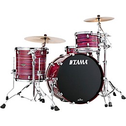 TAMA Starclassic Walnut/Birch 3-Piece Shell Pack With 22" Bass Drum Lacquer Phantasm Oyster