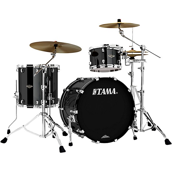 TAMA Starclassic Walnut/Birch 3-Piece Shell Pack With 22" Bass Drum Piano Black