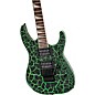 Clearance Jackson Soloist SLX Crackle Electric Guitar Green Crackle