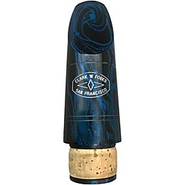 Clark W Fobes San Francisco 10K Blue Clarinet Mouthpiece CF+ Blue