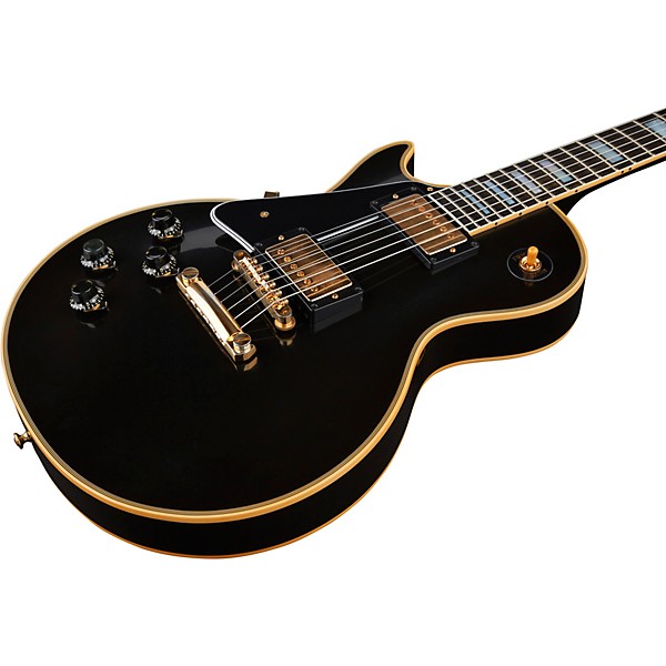 Gibson Custom '57 Les Paul Custom VOS Left-Handed Electric Guitar Ebony