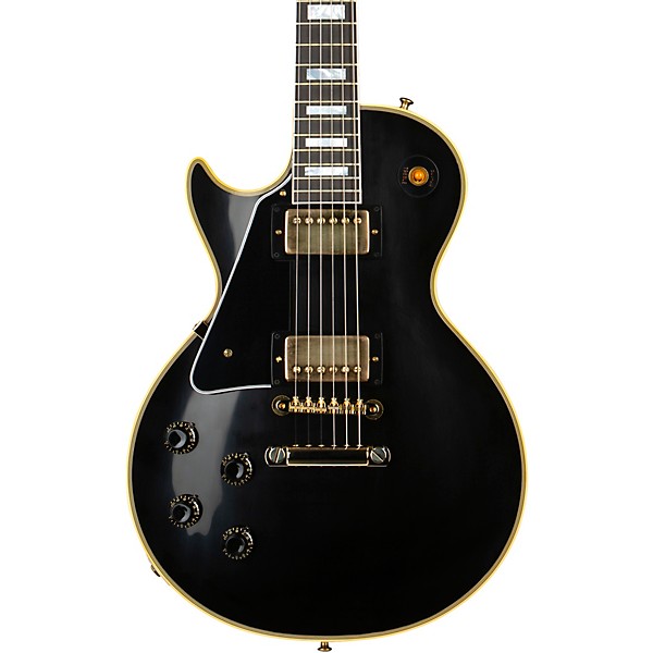 Gibson Custom '57 Les Paul Custom VOS Left-Handed Electric Guitar Ebony