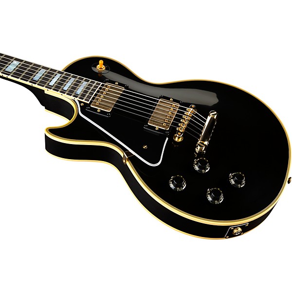 Gibson Custom '57 Les Paul Custom VOS Left-Handed Electric Guitar Ebony