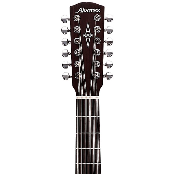 Alvarez AG610CE-12SHB Artist Grand Auditorium Acoustic-Electric Guitar