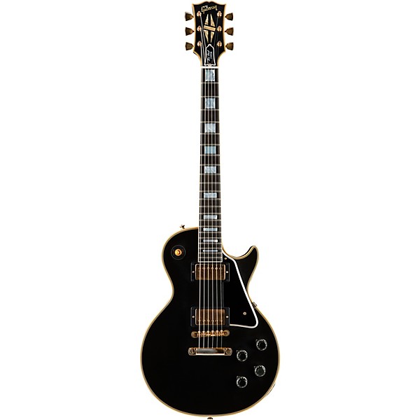 Gibson Custom 1957 Les Paul Custom Reissue VOS Electric Guitar Ebony