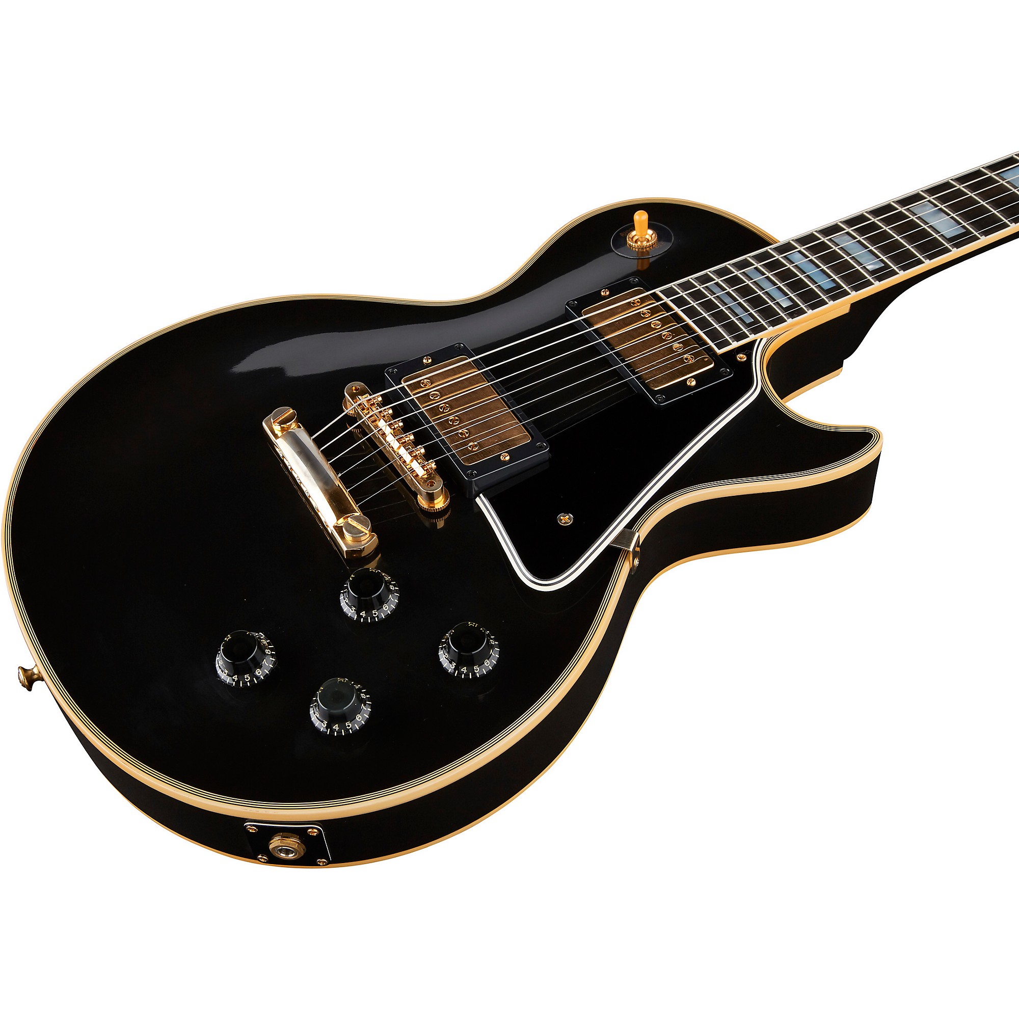 Platinum Gibson Custom 1957 Les Paul Custom Reissue VOS