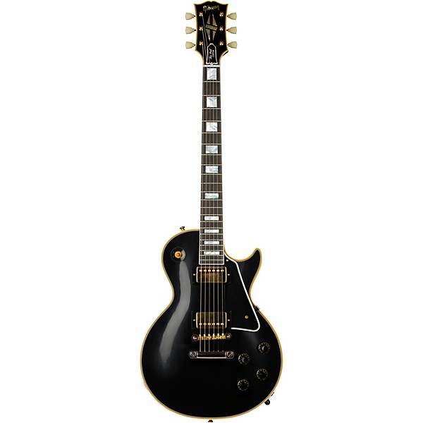 Gibson Custom 1957 Les Paul Custom Reissue VOS Electric Guitar Ebony