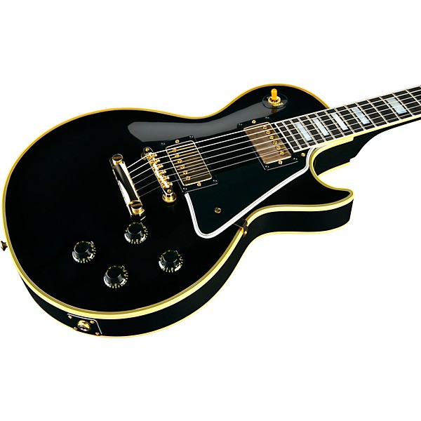 Gibson Custom 1957 Les Paul Custom Reissue VOS Electric Guitar Ebony