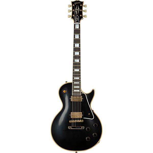 Gibson Custom 1957 Les Paul Custom Reissue VOS Electric Guitar Ebony