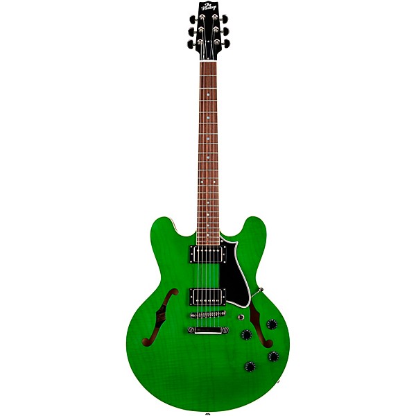 Heritage Standard H-535 Semi-Hollow Electric Guitar Emerald Green Translucent