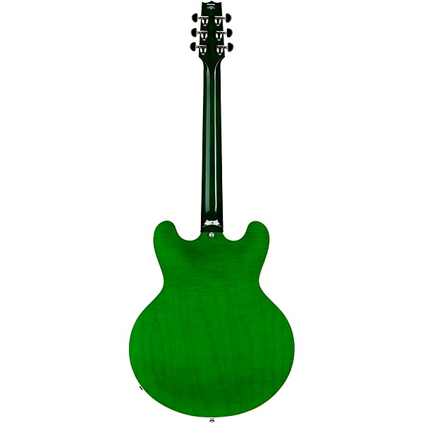 Heritage Standard H-535 Semi-Hollow Electric Guitar Emerald Green Translucent