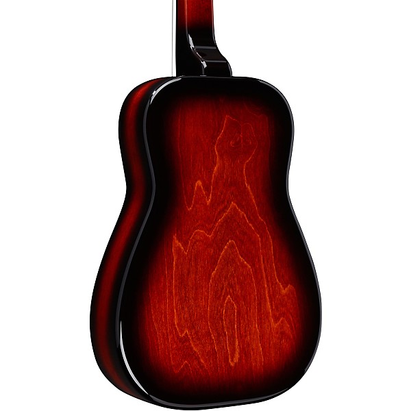 Beard Guitars Lotus Squareneck Acoustic-Electric Resonator Guitar Scarlet Burst