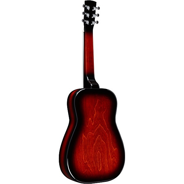 Beard Guitars Lotus Squareneck Acoustic-Electric Resonator Guitar Scarlet Burst