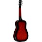 Beard Guitars Lotus Squareneck Acoustic-Electric Resonator Guitar Scarlet Burst