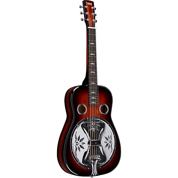 Beard Guitars Lotus Squareneck Acoustic-Electric Resonator Guitar Tobacco Burst