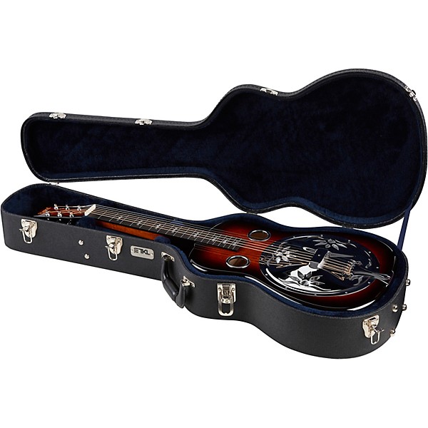 Beard Guitars Lotus Squareneck Acoustic-Electric Resonator Guitar Tobacco Burst