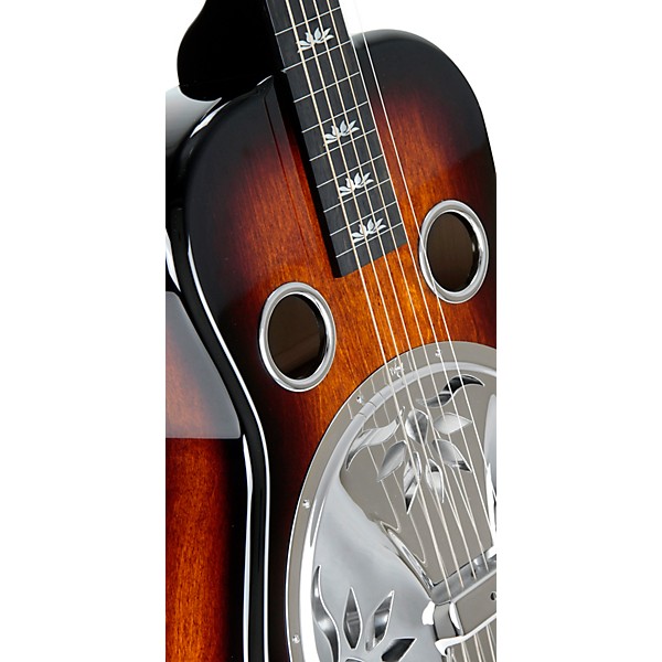 Beard Guitars Lotus Squareneck Acoustic-Electric Resonator Guitar Tobacco Burst
