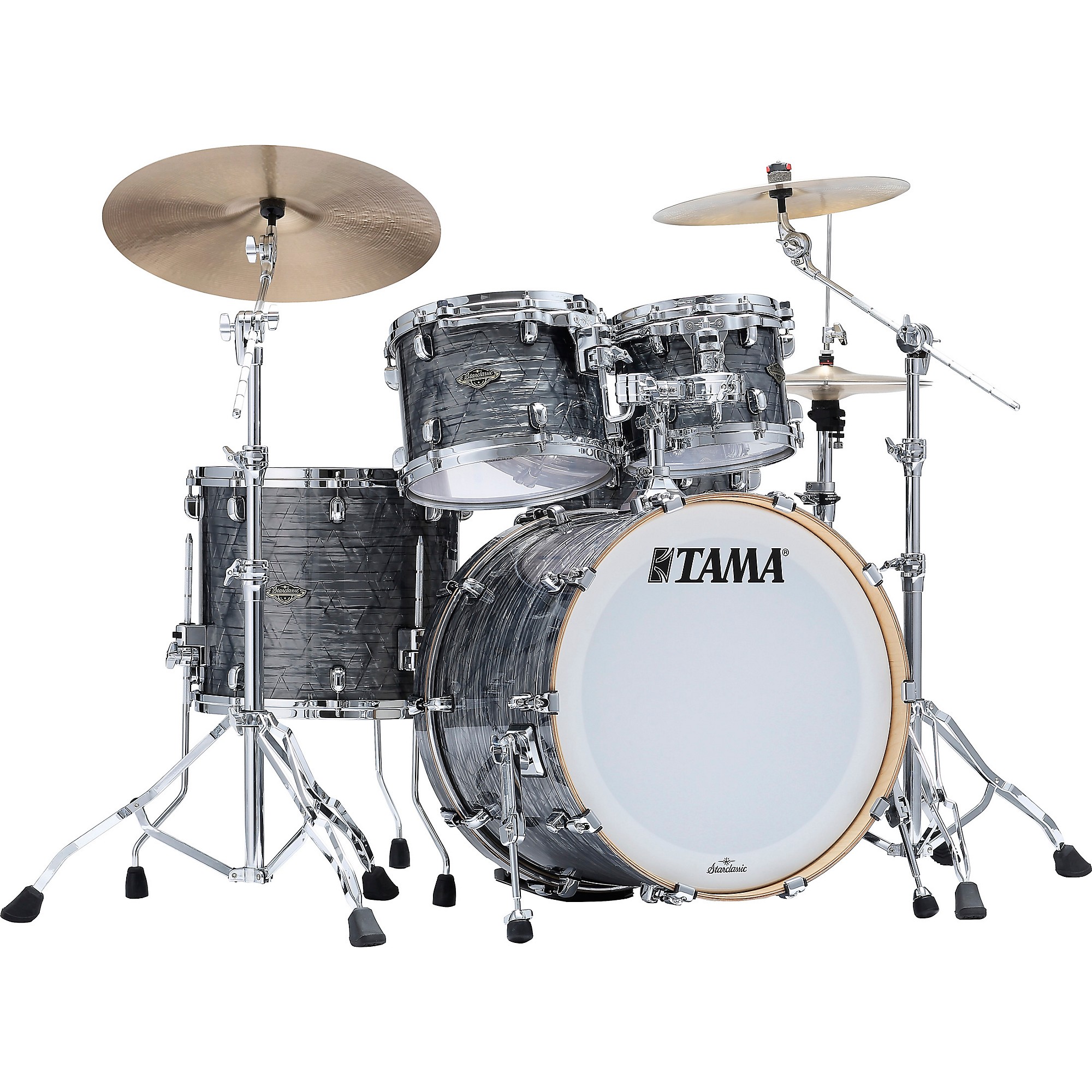 Tama star walnut 4pc deals drum set