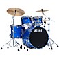 TAMA Starclassic Walnut/Birch 4-Piece Shell Pack With 22" Bass Drum Lacquer Ocean Blue Ripple thumbnail