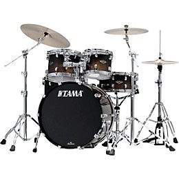 TAMA Starclassic Walnut/Birch 4-Piece Shell Pack With 22" Bass Drum Transparent Mocha Fade