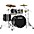 TAMA Starclassic Walnut/Birch 4-Piece Shel... TAMA Starclassic Walnut/Birch 4-Piece Shell Pack With 22" Bass Drum Piano Black