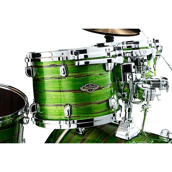 TAMA Starclassic Walnut/Birch 4-Piece Shell Pack With 22" Bass Drum Lacquer Shamrock Oyster