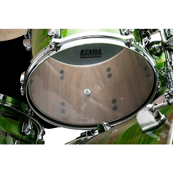 TAMA Starclassic Walnut/Birch 4-Piece Shell Pack With 22" Bass Drum Lacquer Shamrock Oyster