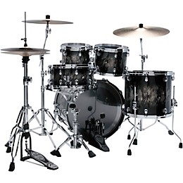 TAMA Starclassic Walnut/Birch 4-Piece Shell Pack With 22" Bass Drum - Molten Platinum Burst