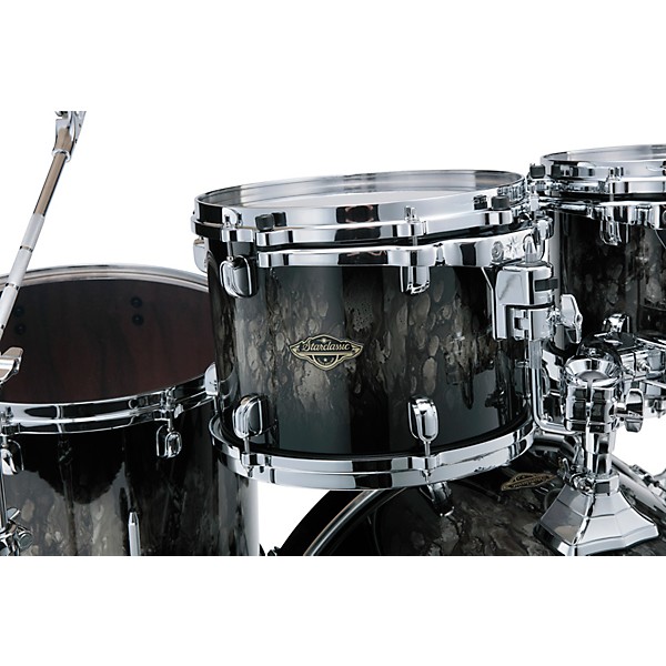 TAMA Starclassic Walnut/Birch 4-Piece Shell Pack With 22" Bass Drum - Molten Platinum Burst