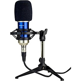 Nady SCM-700 8-Piece Studio Condenser Microphone Podcast Bundle