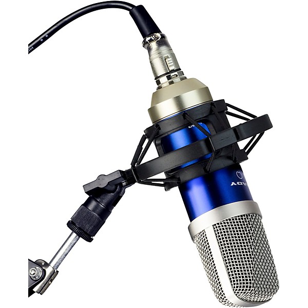 Nady SCM-700 8-Piece Studio Condenser Microphone Podcast Bundle