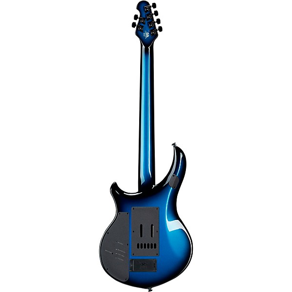 Open Box Ernie Ball Music Man John Petrucci Majesty 6 Electric Guitar Level 2 Titan Blue 194744817403