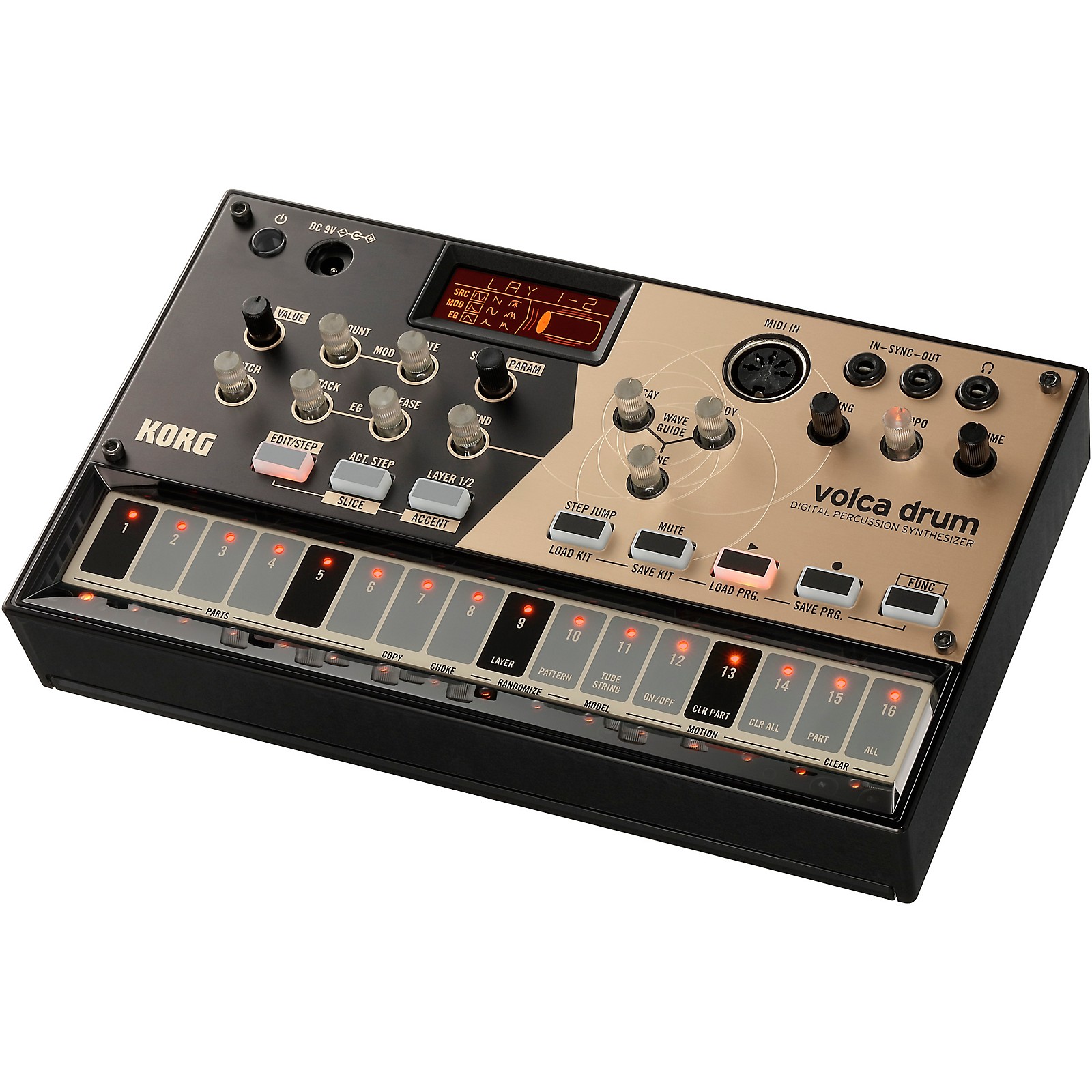 KORG volca drum Digital Percussion Synthesizer | Guitar Center