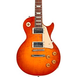 Gibson Custom Historic Select 1958 Les Paul Reissue Lightly Aged Electric Guitar Vintage Burst