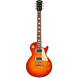 Gibson Custom Historic Select 1958 Les Paul Reissue Lightly Aged Electric Guitar Vintage Burst