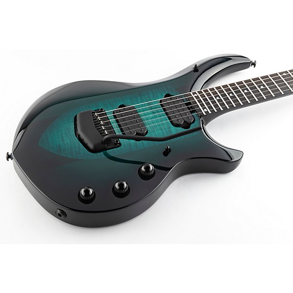 Ernie Ball Music Man John Petrucci Majesty 6 Electric Guitar With Black Hardware Enchanted Forest
