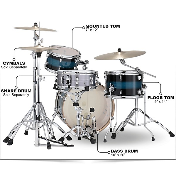 TAMA Superstar Classic Maple Neo-Mod 3-Piece Shell Pack with 20