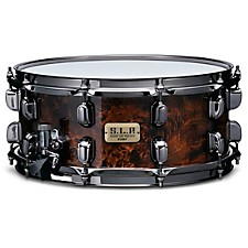 TAMA S.L.P. Bubinga/Maple Snare Drum 14 x 6.5 in. Malachite TAMA S.L.P. Bubinga/Maple Snare Drum 14 x 6.5 in. Malachite