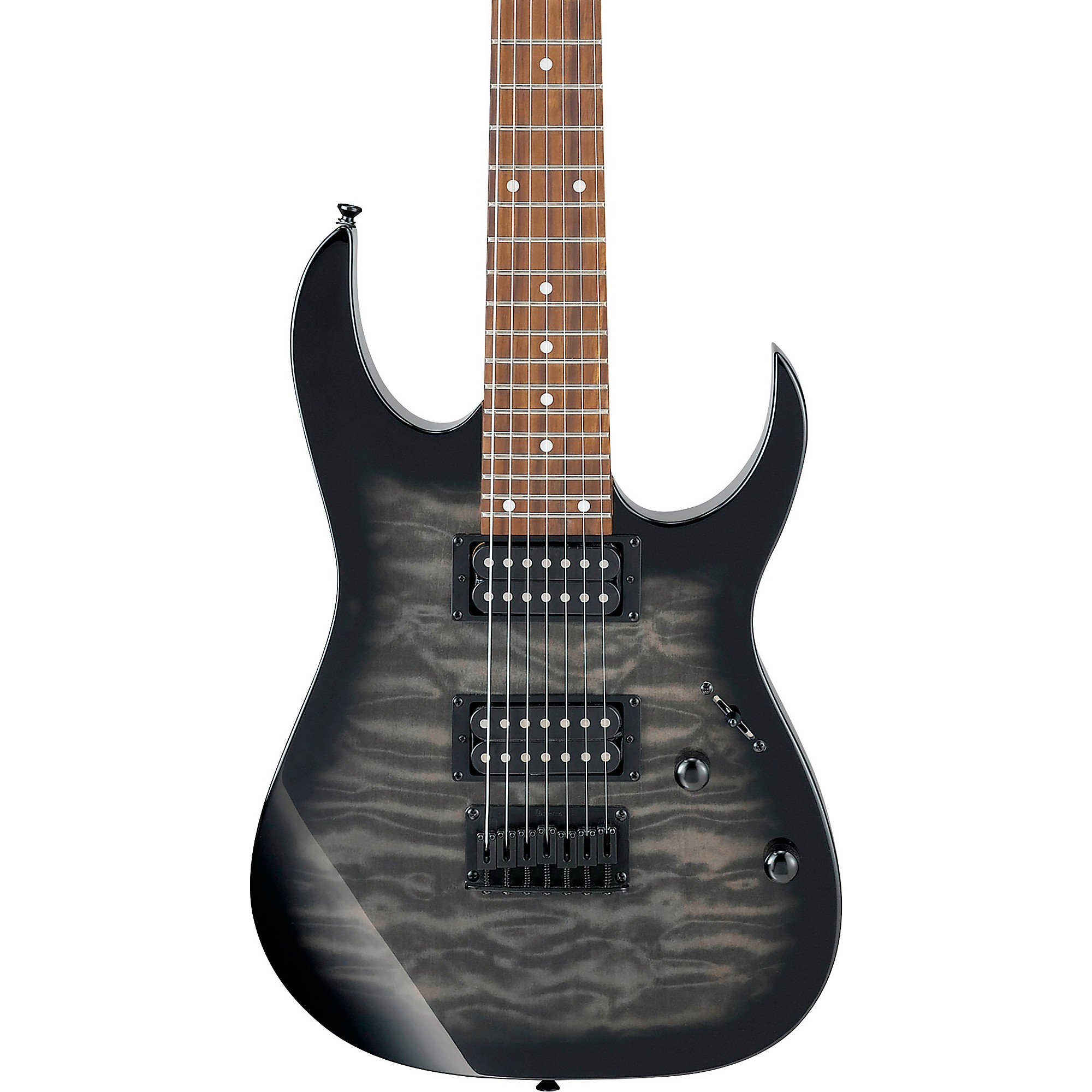 Amazon.com: Ibanez Gio GRG7221QA Electric Guitar - Transparent Blue Burst :  Musical Instruments