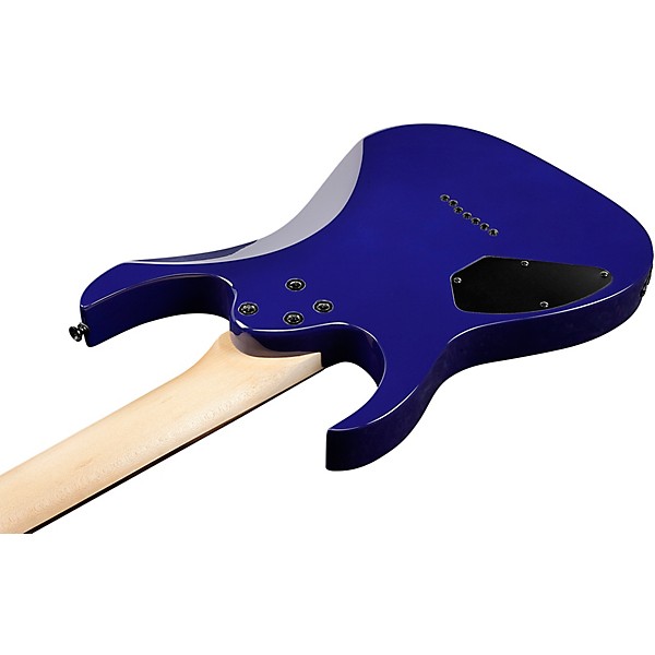 Ibanez GRG7221QA 7-String Electric Guitar Transparent Blue Burst