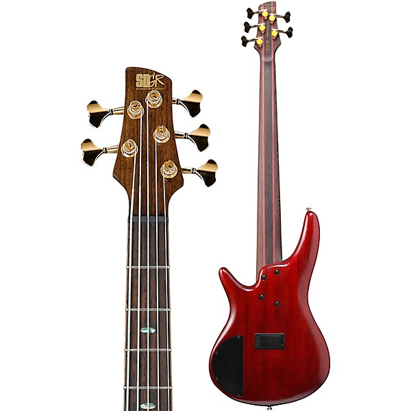 Ibanez SR2405W Quilted Maple Top 5-String Bass Brown Topaz Burst