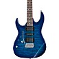 Ibanez GRX70QAL Left-Handed Electric Guitar Transparent Blue Burst thumbnail